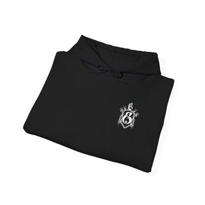 Embroidered Exact Opposites Logo - Crest Hoodie
