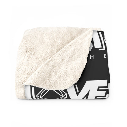 Cozy Sherpa Fleece Blanket - MOVE Rhetoric Design for Comfort Lovers