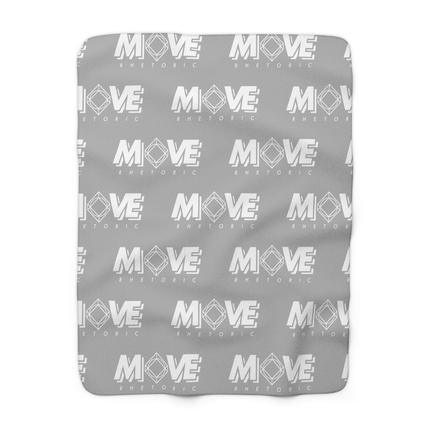 Cozy Sherpa Fleece Blanket - MOVE Rhetoric Design for Comfort Lovers
