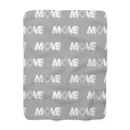 Cozy Sherpa Fleece Blanket - MOVE Rhetoric Design for Comfort Lovers