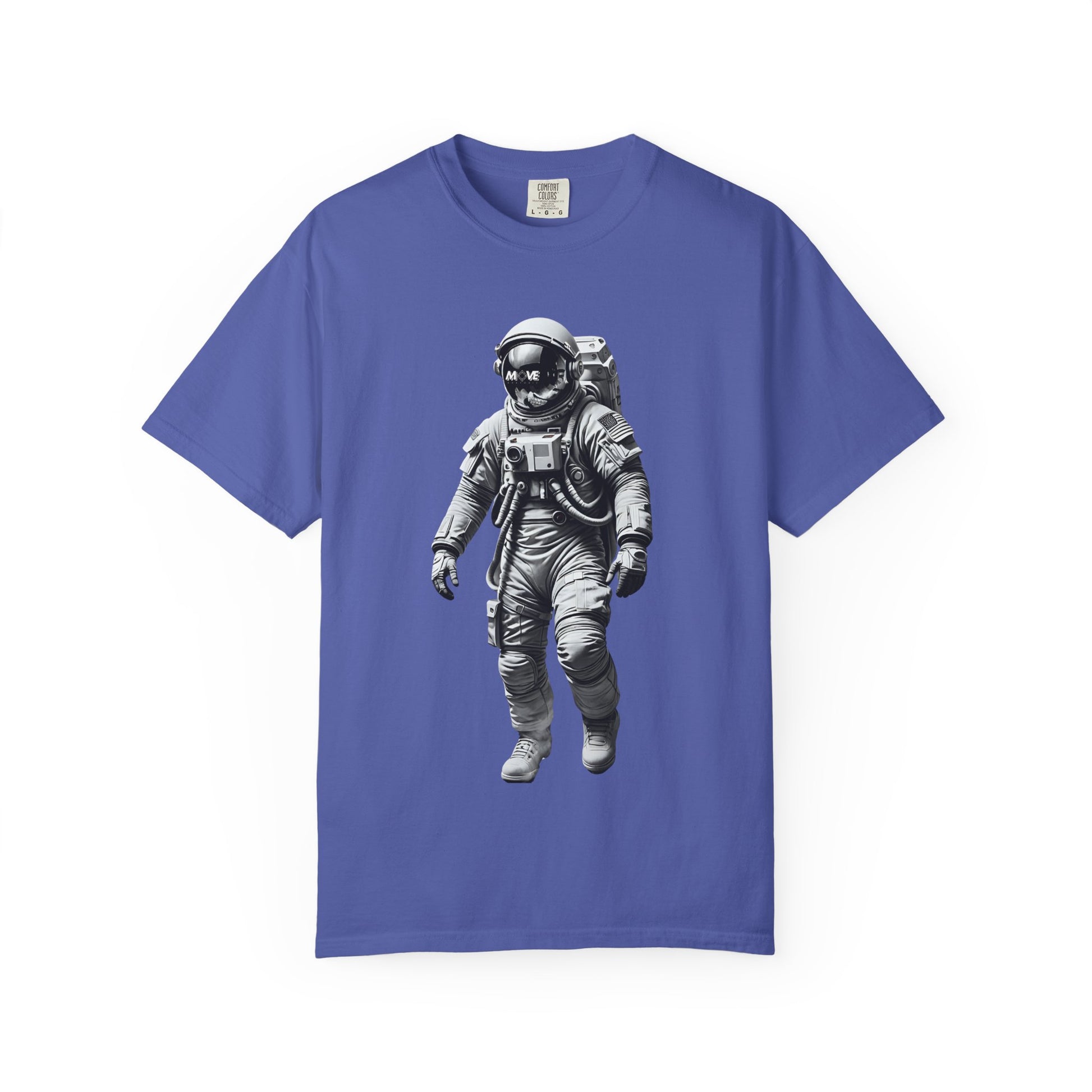 MOVE Merch | The Space Walker T-Shirt Periwinkle