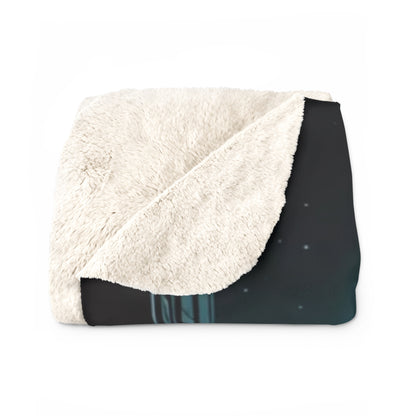The Wanderer -  Sherpa Fleece Blanket - MOVE Rhetoric Design for Comfort Lovers