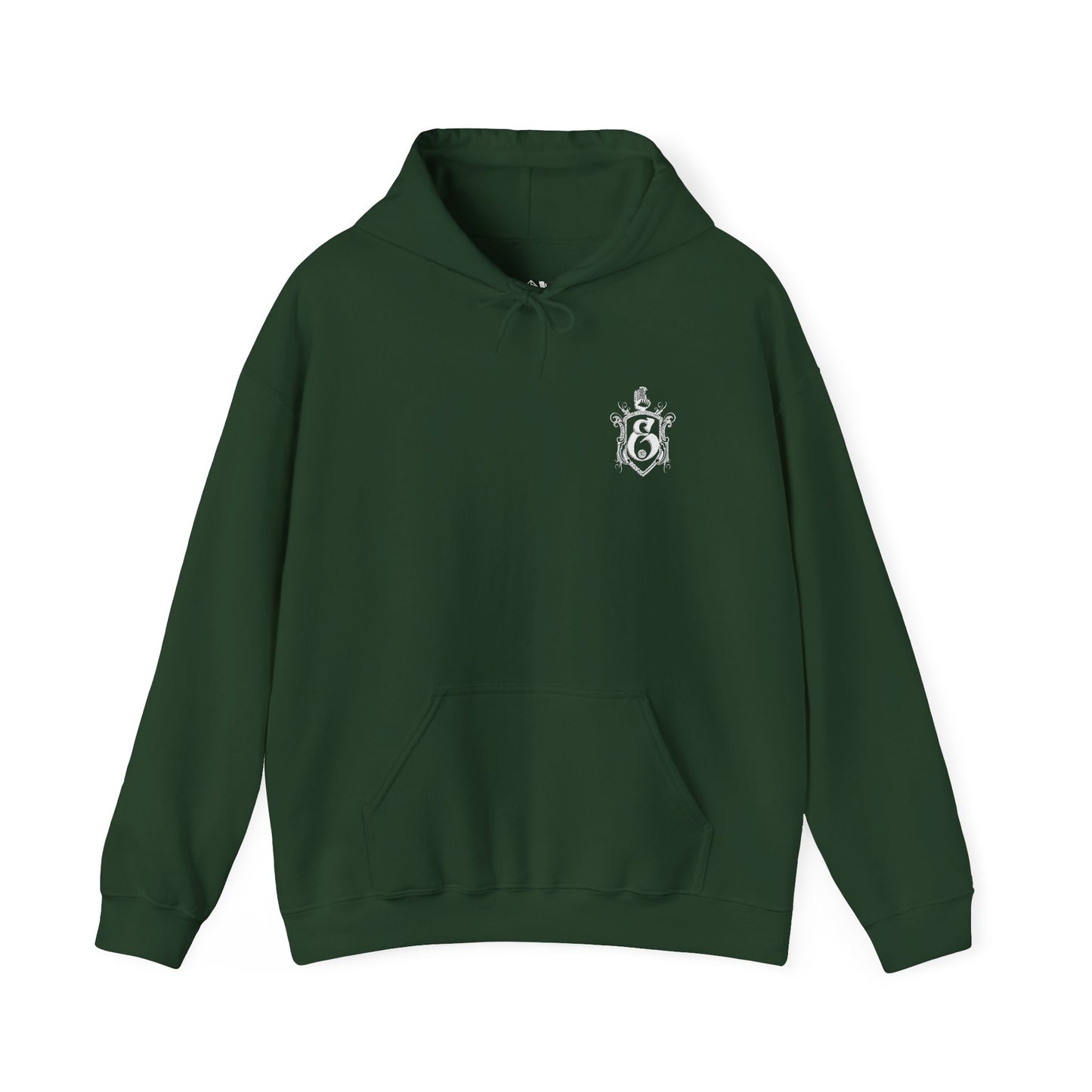 Embroidered Exact Opposites Logo - Crest Hoodie