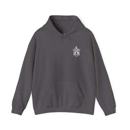 Embroidered Exact Opposites Logo - Crest Hoodie