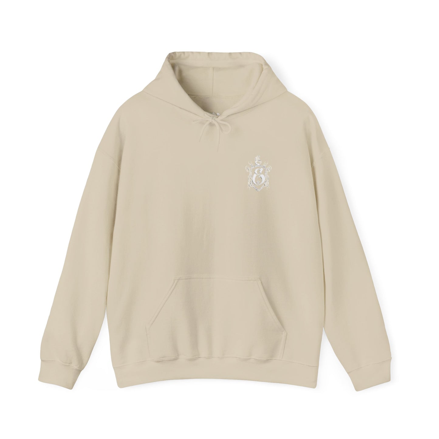 Embroidered Exact Opposites Logo - Crest Hoodie