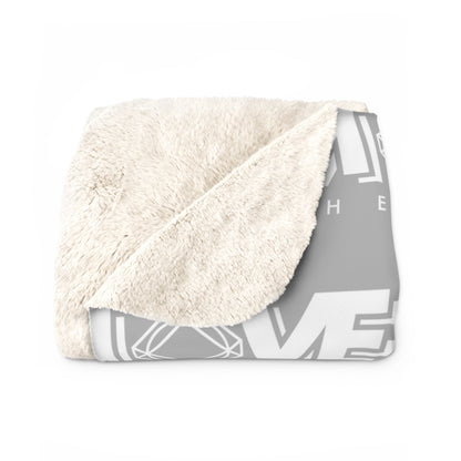 Cozy Sherpa Fleece Blanket - MOVE Rhetoric Design for Comfort Lovers