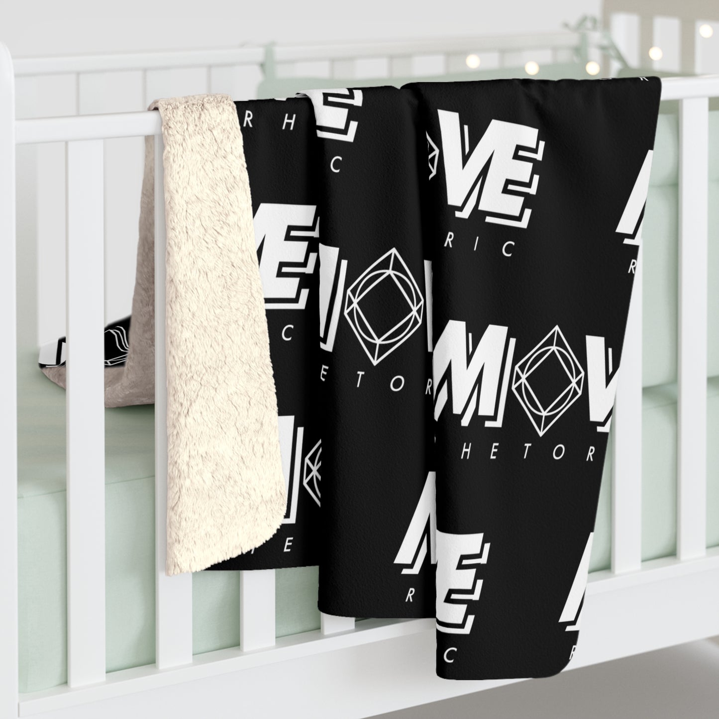 Cozy Sherpa Fleece Blanket - MOVE Rhetoric Design for Comfort Lovers