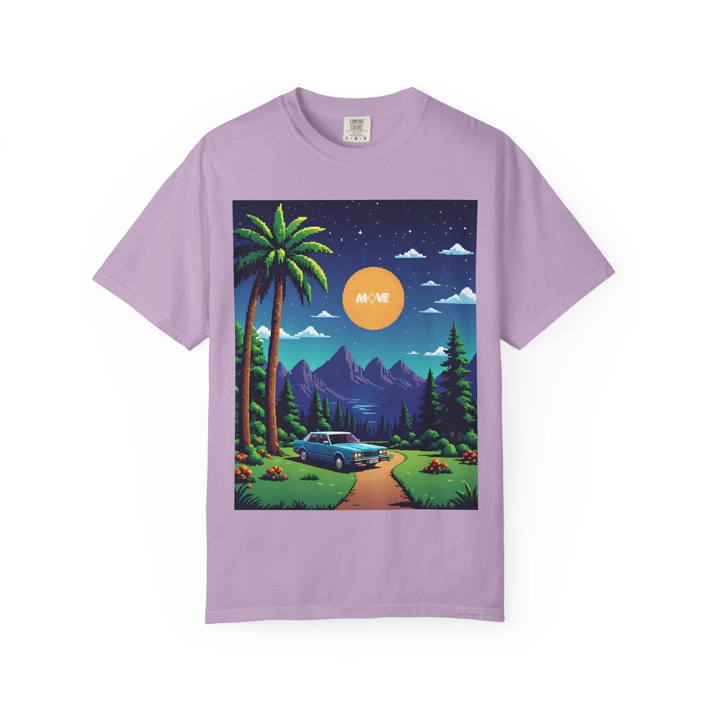 MOVE Merch | 8 Bit Dreams T-Shirt Orchid