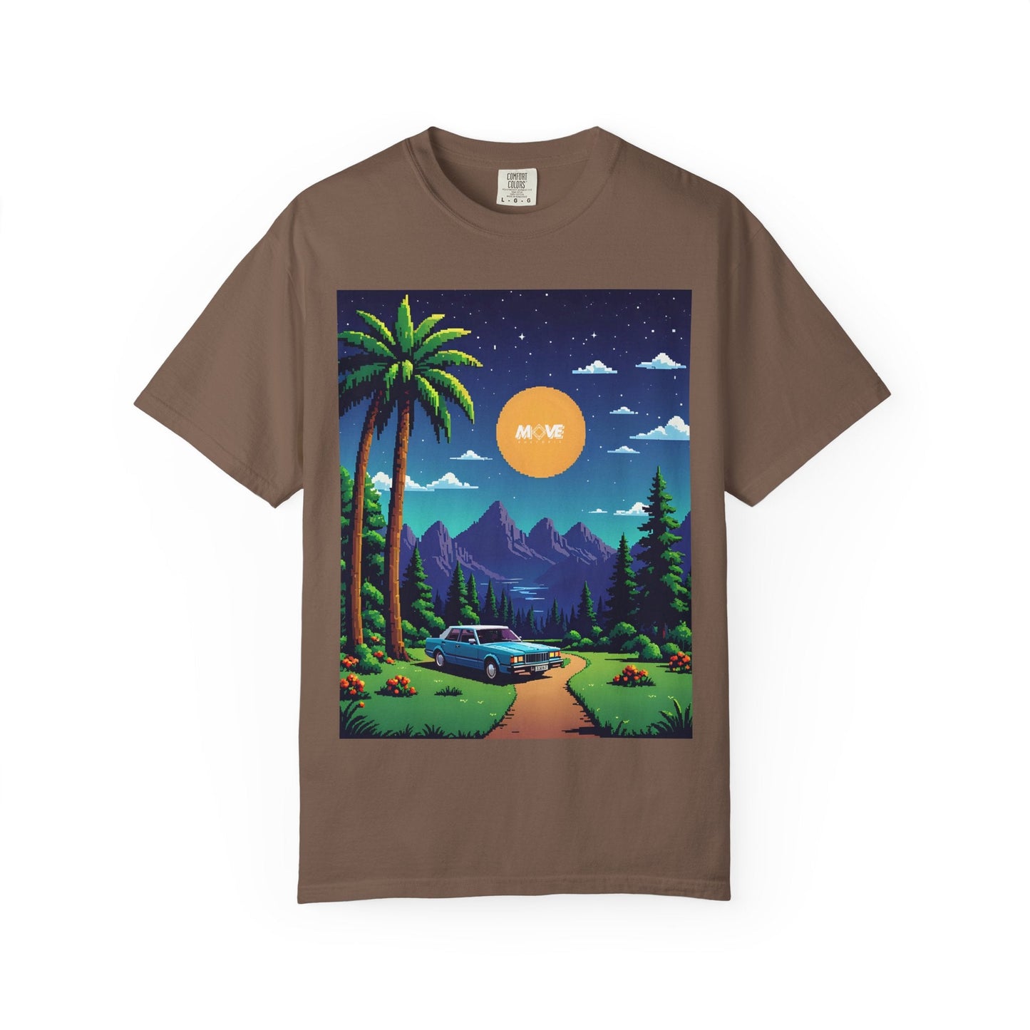 MOVE Merch | 8 Bit Dreams T-Shirt Espresso