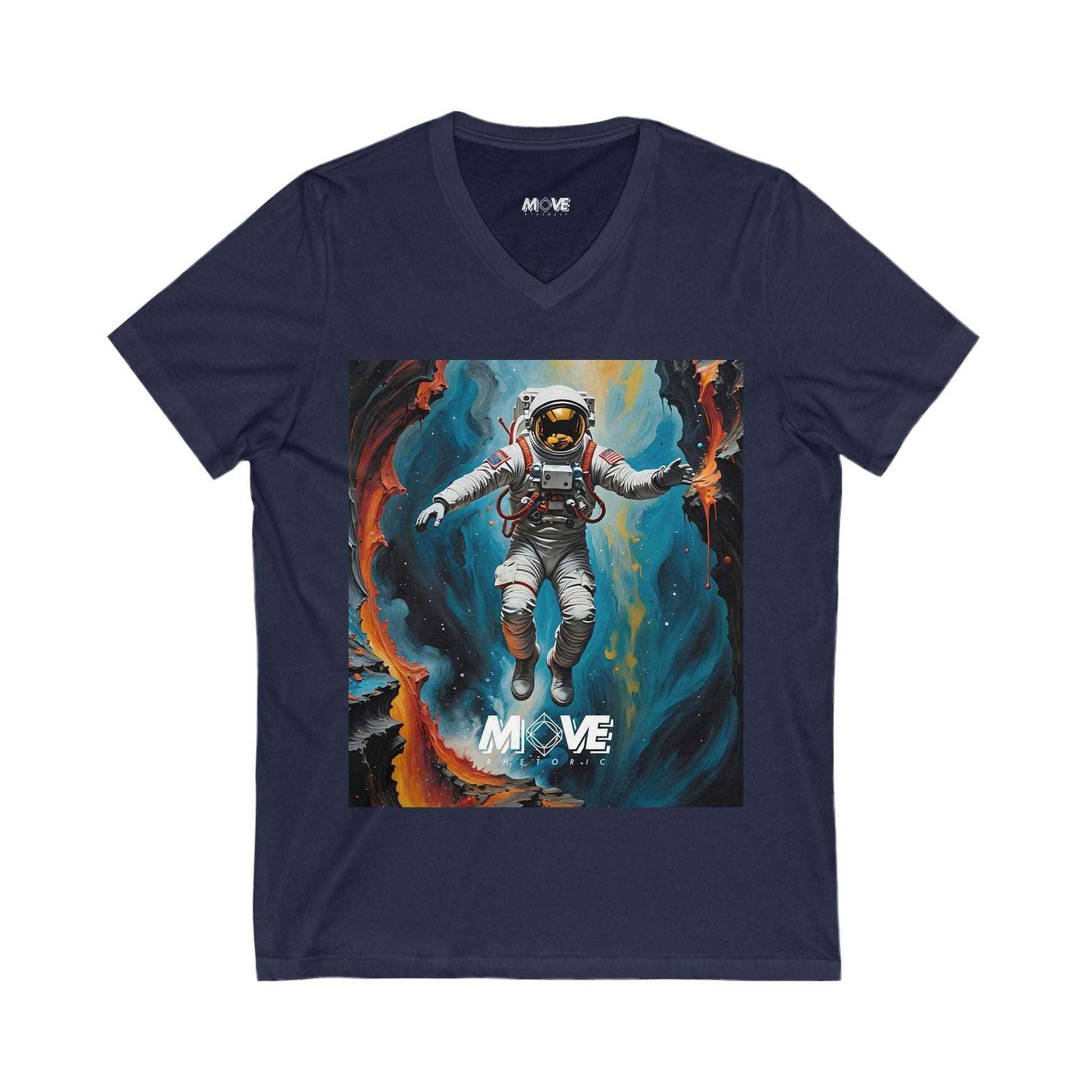 MOVE Merch | Deep Thought Exploration V-Neck Navy