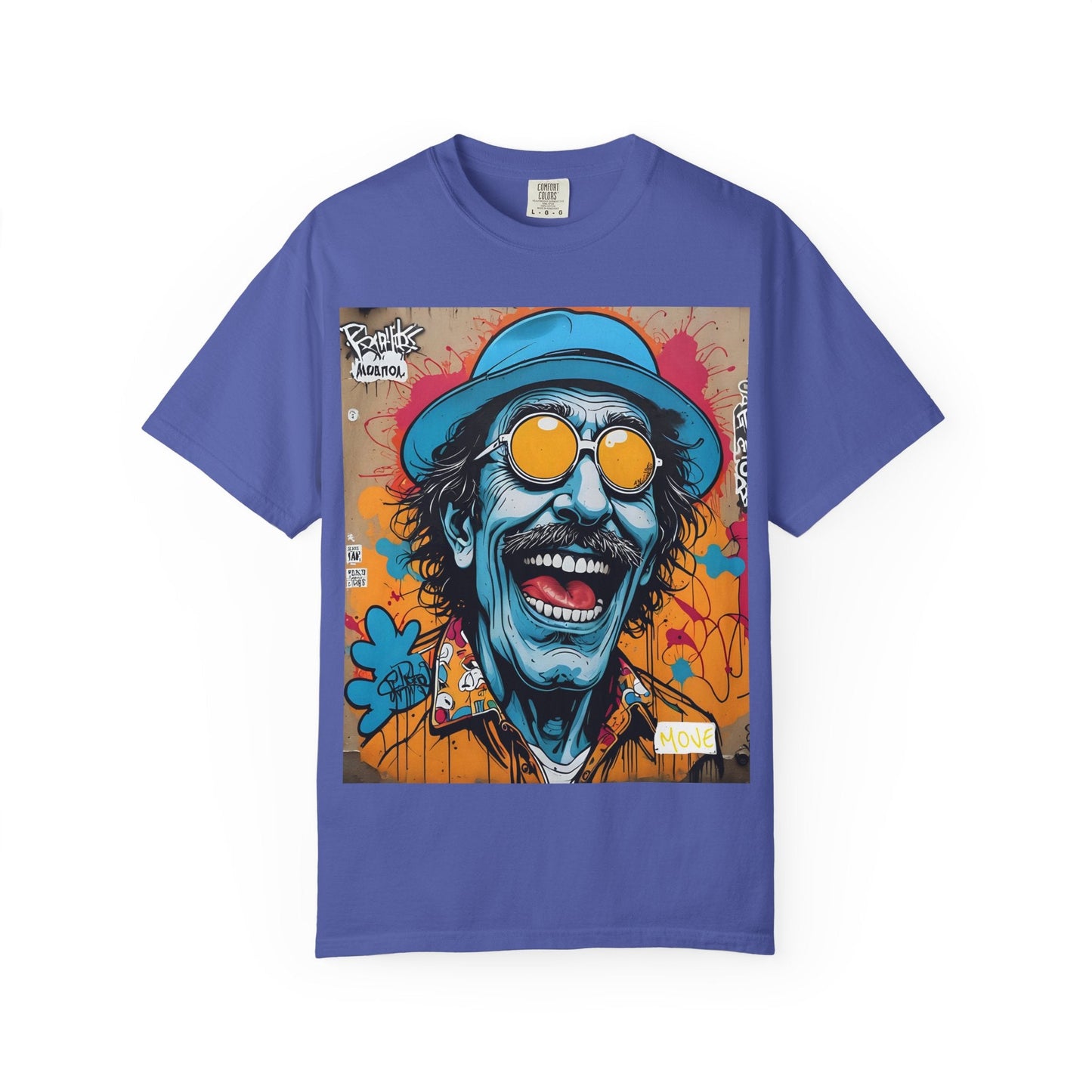 MOVE Merch | Infectious Laughter T-Shirt Periwinkle